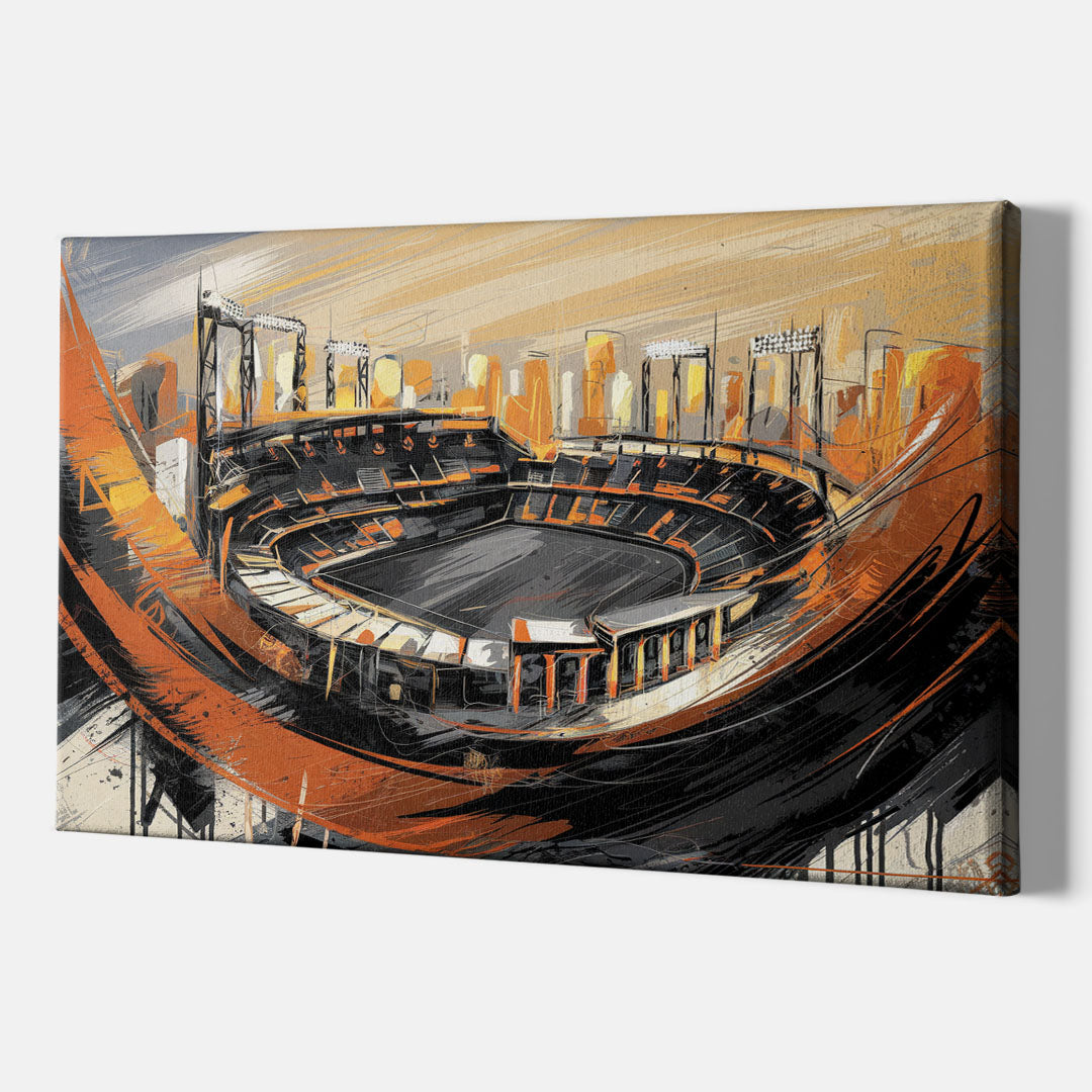Baltimore Orioles Team Spirit - Canvas Wall Art Indoor