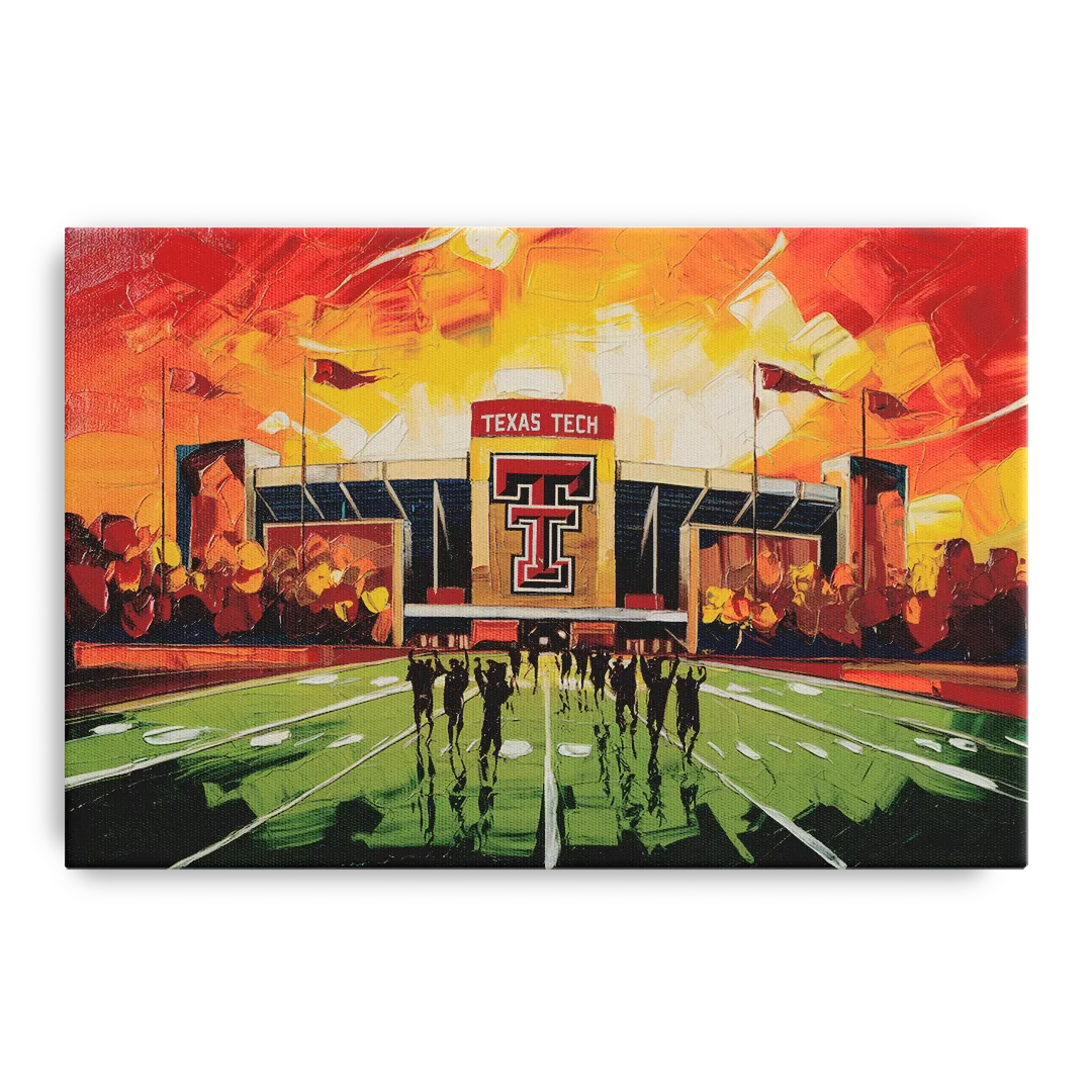 Lubbock Classic Red Raiders - Canvas Wall Art