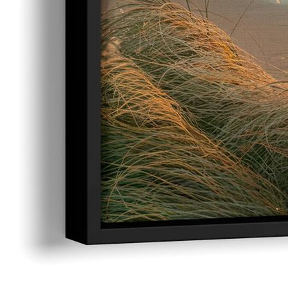 Sitka Tranquil Shores - Close-Up Black Frame Canvas