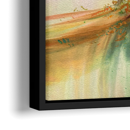 New Hope Seasonal Beauty - Close-Up Black Frame Canvas