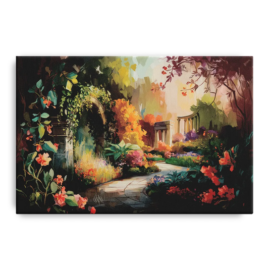 Oxford Botanical Gardens - Canvas Wall Art