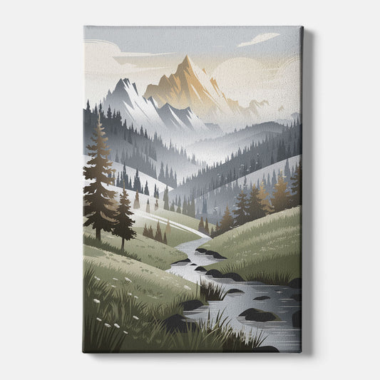Vail Scenic Landscape - Canvas Wall Art