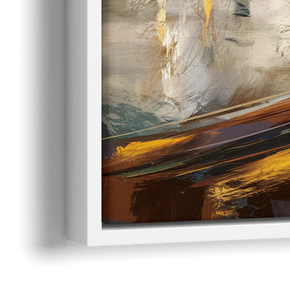 Pittsburgh Steel City Vibes - Close-Up White Frame Canvas