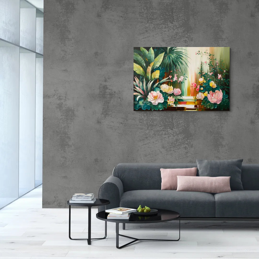 Huntsville Botanical Garden Bliss - Canvas Wall Art Living Room