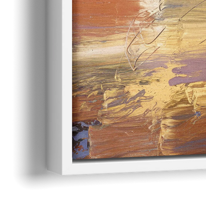 Franklin Skyline View - Close-Up White Frame Canvas