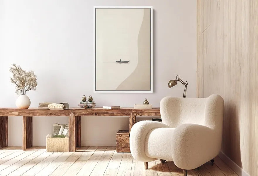 Cozy Reading Nook Canvas Wall Art