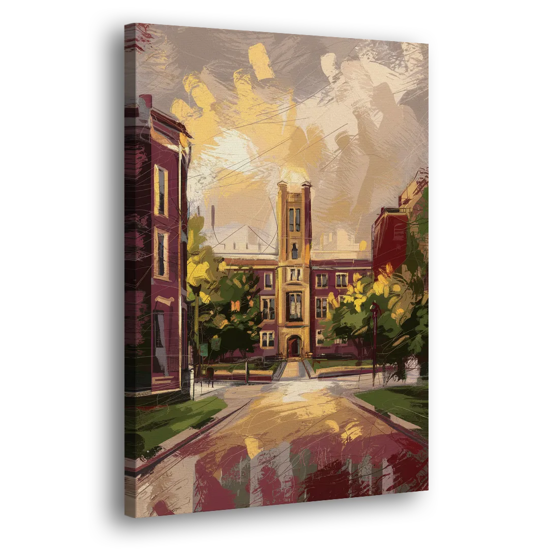 Boston College Eagles Spirit - Canvas Print Art Sides