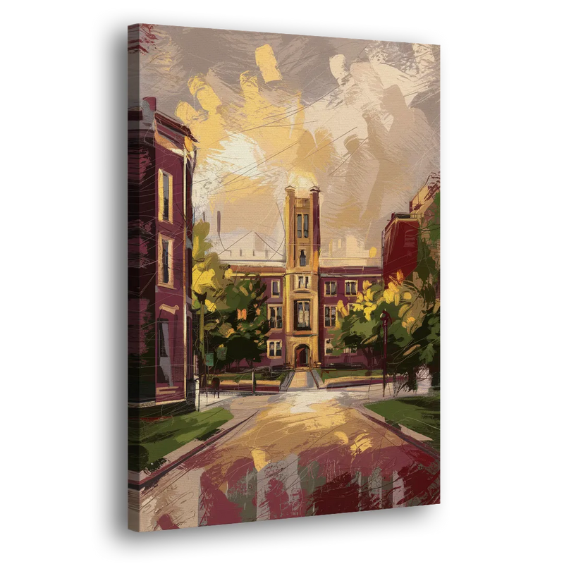Boston College Eagles Spirit - Canvas Print Art Sides
