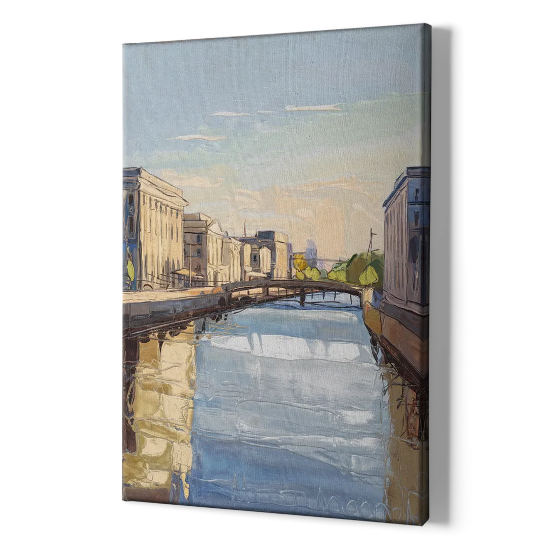 Providence Urban Landscape - Canvas Print Art Sides