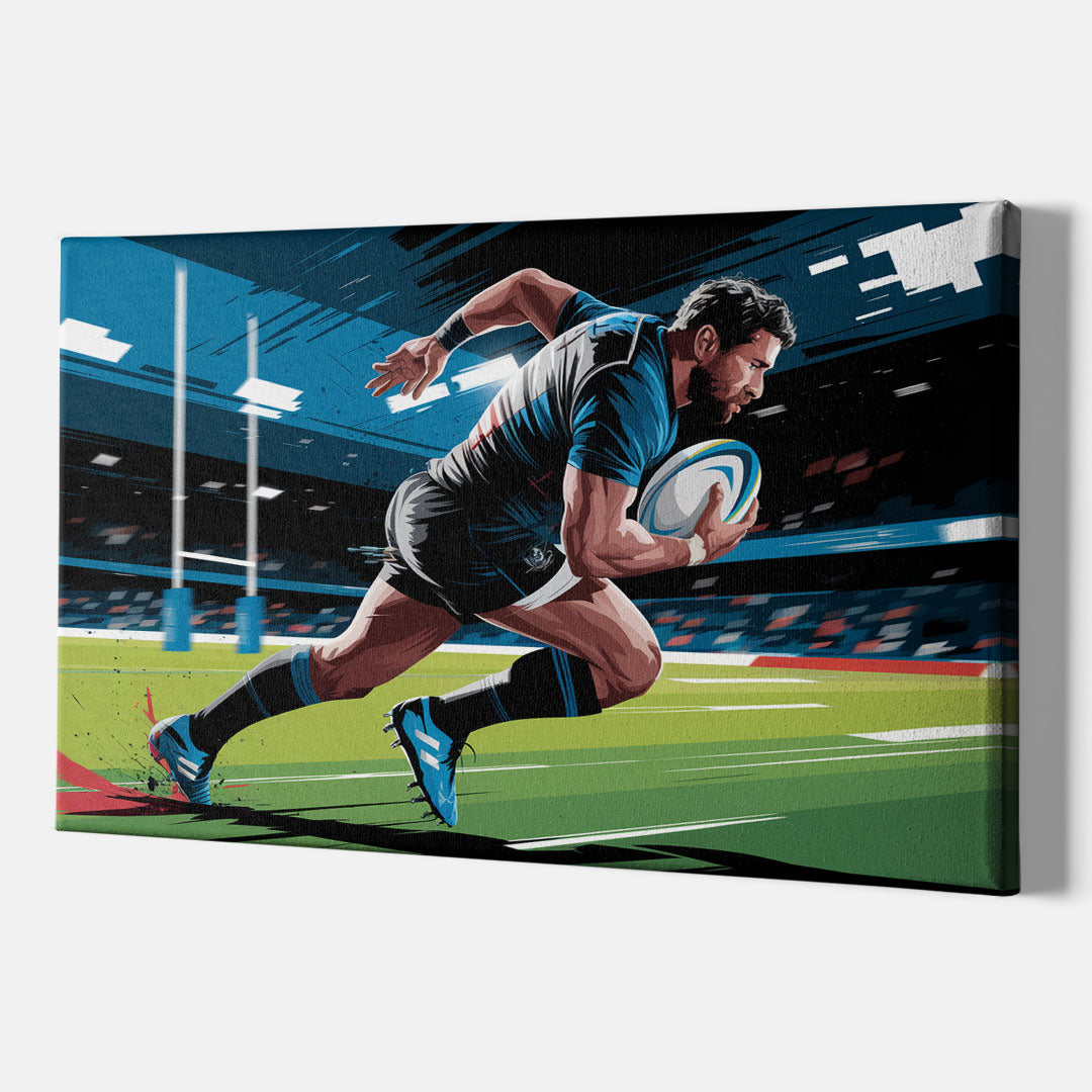 Dunedin Rugby Spirit - Canvas Wall Art Indoor