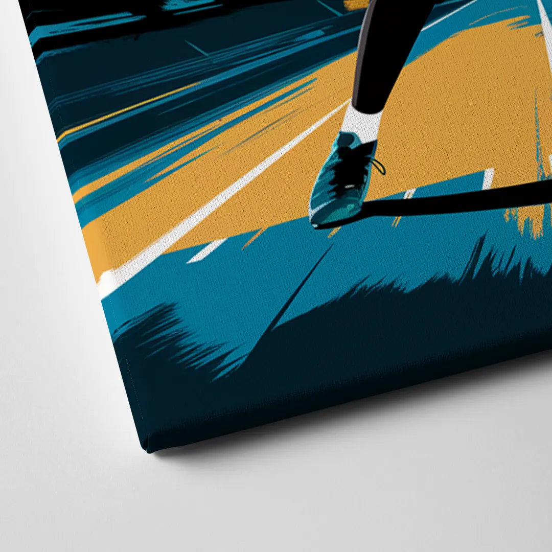 Jacksonville Jaguars Fans Canvas Close Up