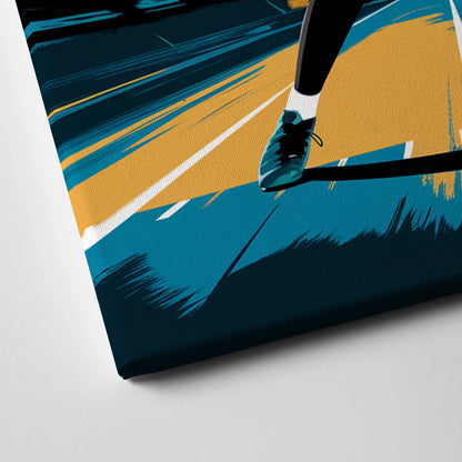 Jacksonville Jaguars Fans Canvas Close Up