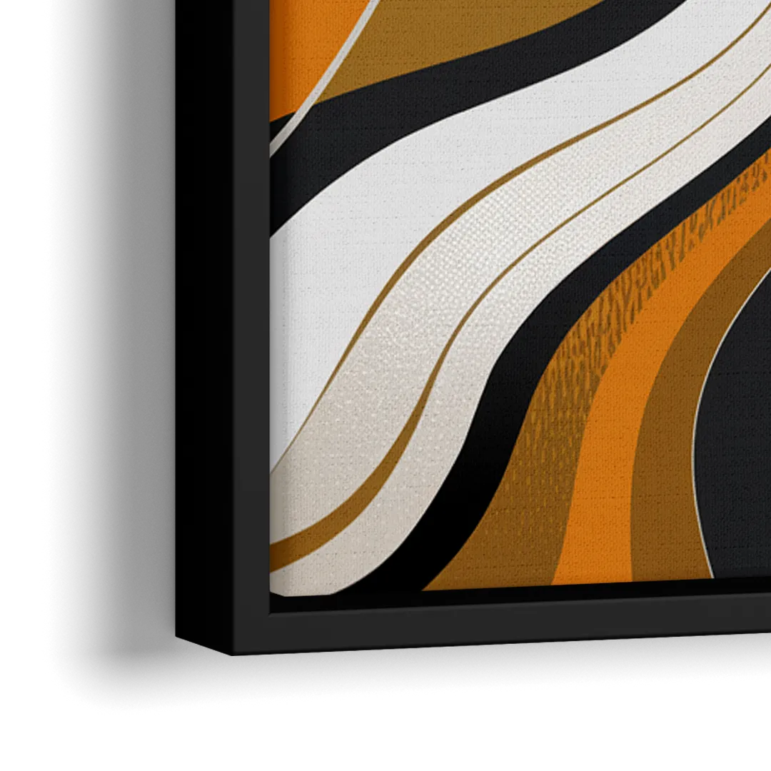 Anaheim Ducks Pride - Close-Up Black Frame Canvas