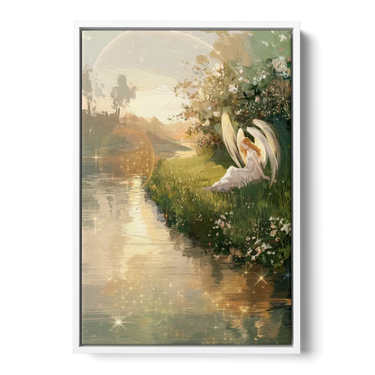 Riverside Riverside Angels Tribute - White Frame Canvas