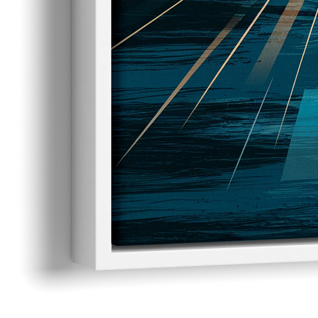 El Paso Downtown Vibes - Close-Up White Frame Canvas