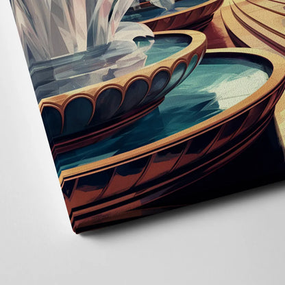 Kansas City Cultural Icons Canvas Close Up