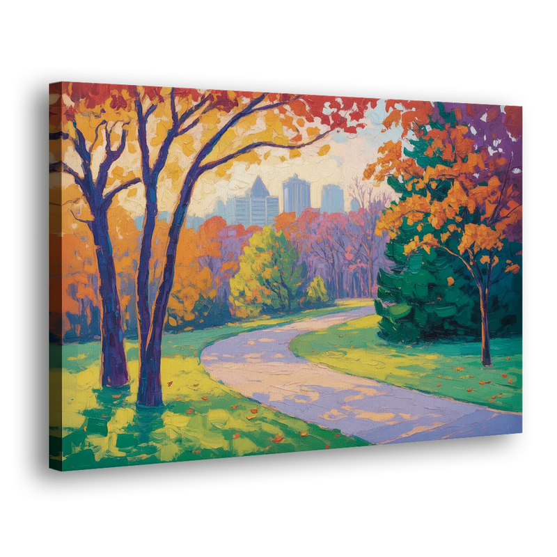 Ottawa Autumn Foliage - Canvas Print Art Sides