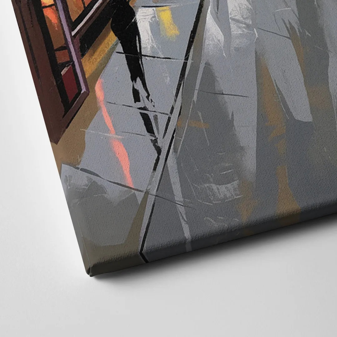 San Francisco Mission District Vibes Canvas Close Up