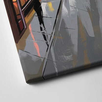 San Francisco Mission District Vibes Canvas Close Up