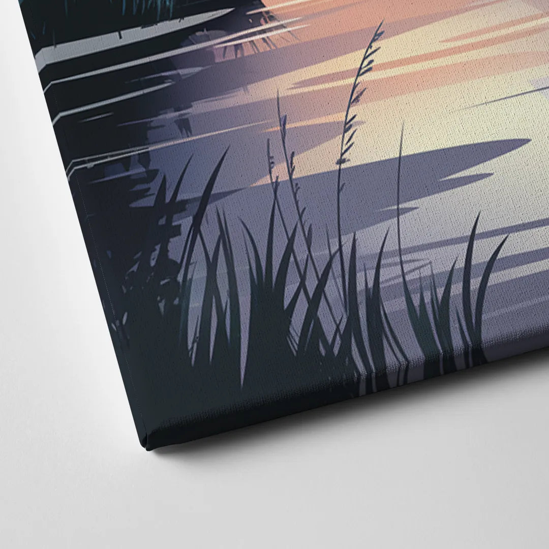 Joseph Serene Waterfront Canvas Close Up