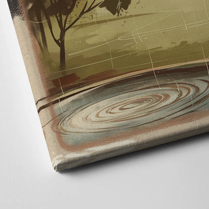 Wichita Vintage Aesthetic Canvas Close Up