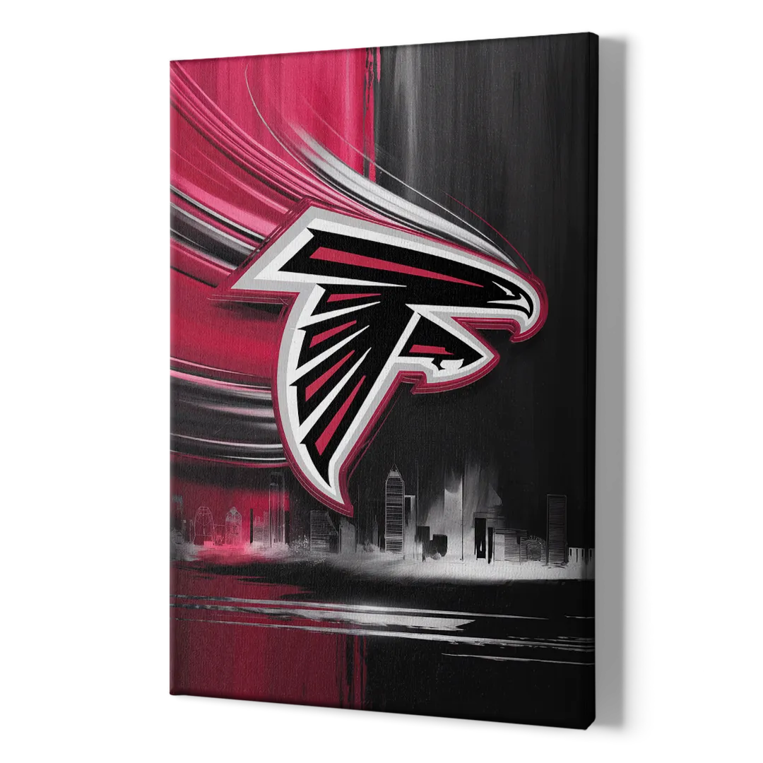Atlanta Falcons Fans Tribute - Canvas Print Art Sides