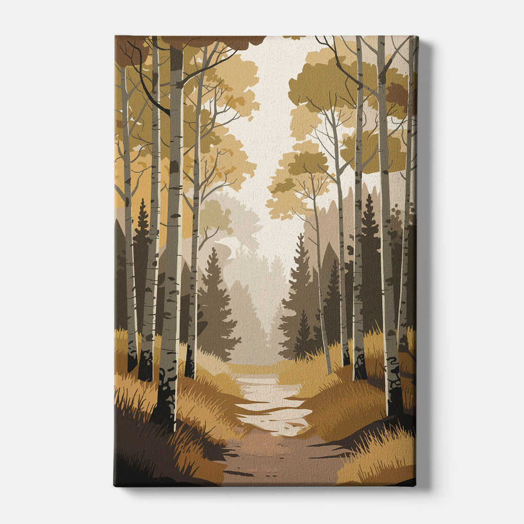 Aspen Dreamy Forest - Canvas Wall Art