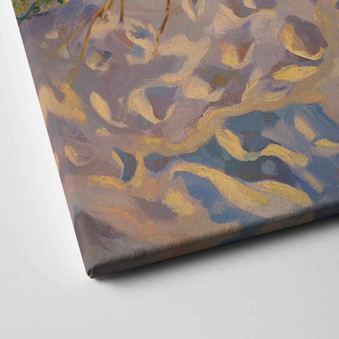 Long Beach Island Sunrise Glow Canvas Close Up