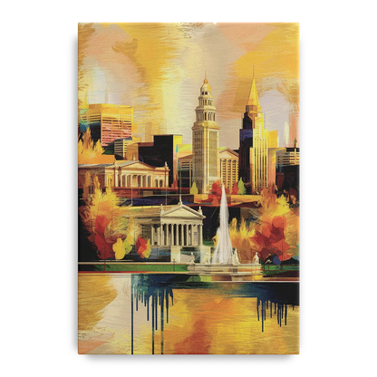Cleveland Historic Landmarks - Canvas Wall Art