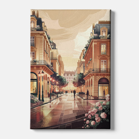 Camden Urban Charm Cityscape - Canvas Wall Art