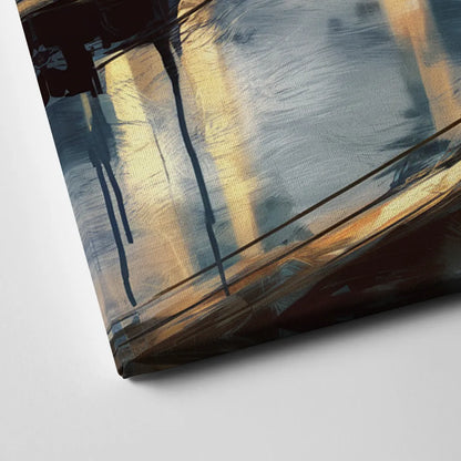 Pittsburgh Urban Aesthetic Canvas Close Up