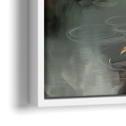 Sitka Wilderness Escape - Close-Up White Frame Canvas