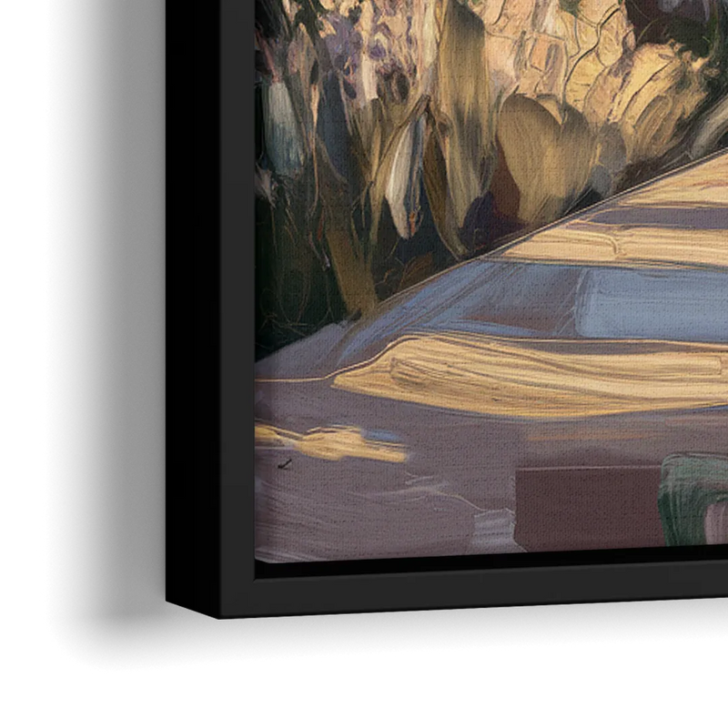 Ashland Historic Landmarks - Close-Up Black Frame Canvas