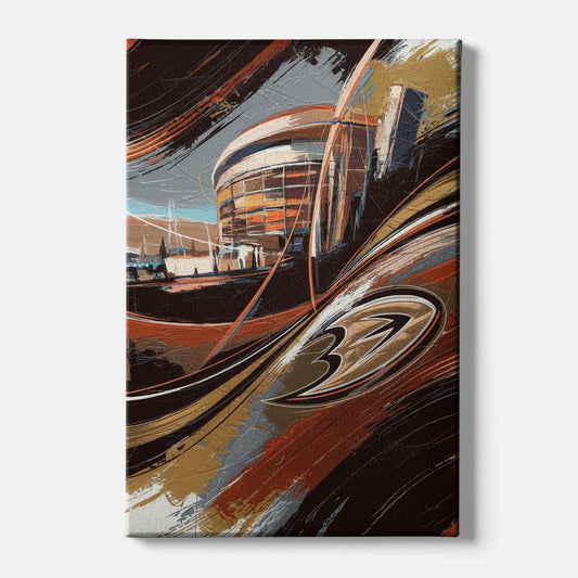 Anaheim Ducks Legacy - Canvas Wall Art