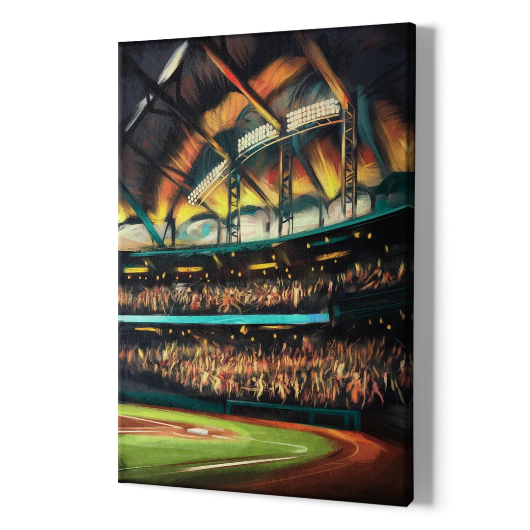 Tampa Bay Rays Game Day Energy - Canvas Print Art Sides