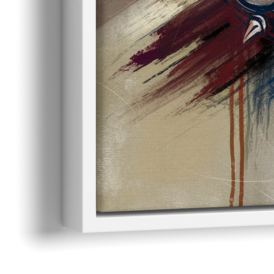 Spokane Gonzaga Pride - Close-Up White Frame Canvas