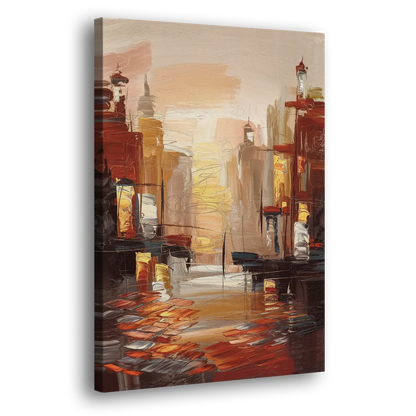 Corona Serene Landscape - Canvas Print Art Sides