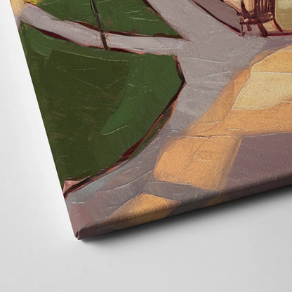 Omaha Scenic Riverfront Canvas Close Up