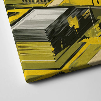 Wichita State Shockers Pride Canvas Close Up