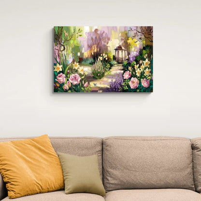 Norfolk Botanical Gardens - Canvas Wall Art Living Room
