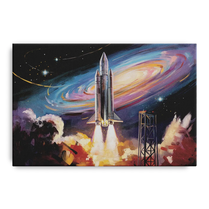 Huntsville Space Center Tribute - Canvas Wall Art