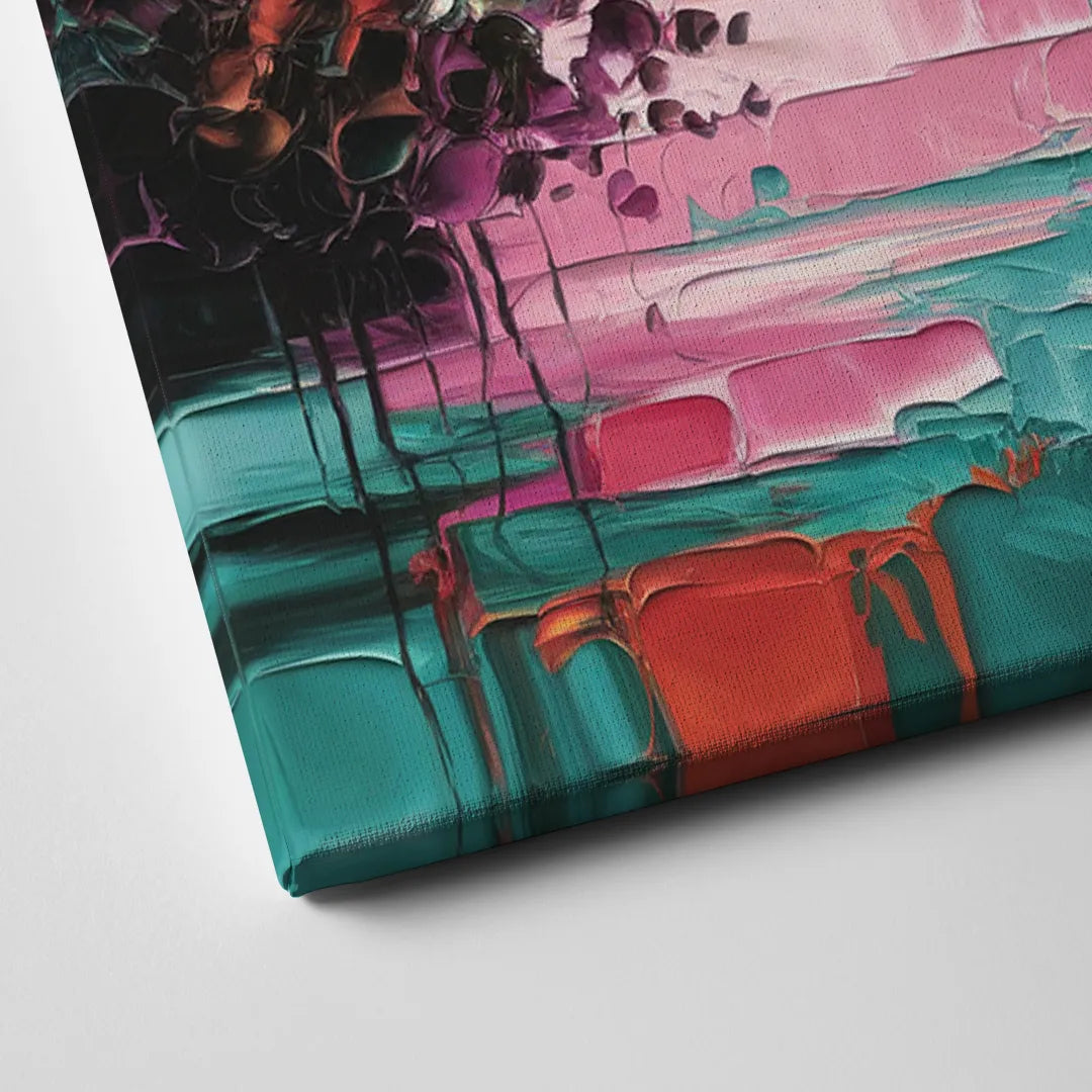 Tampa Bay Coastal Charm Canvas Close Up