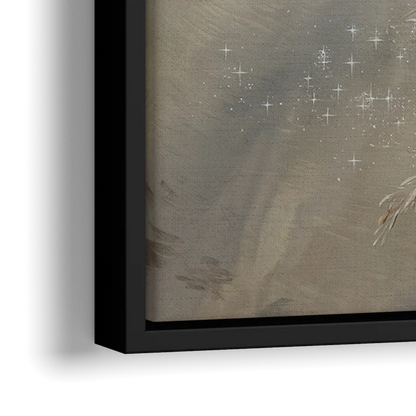 Salem Coastal Charm - Close-Up Black Frame Canvas