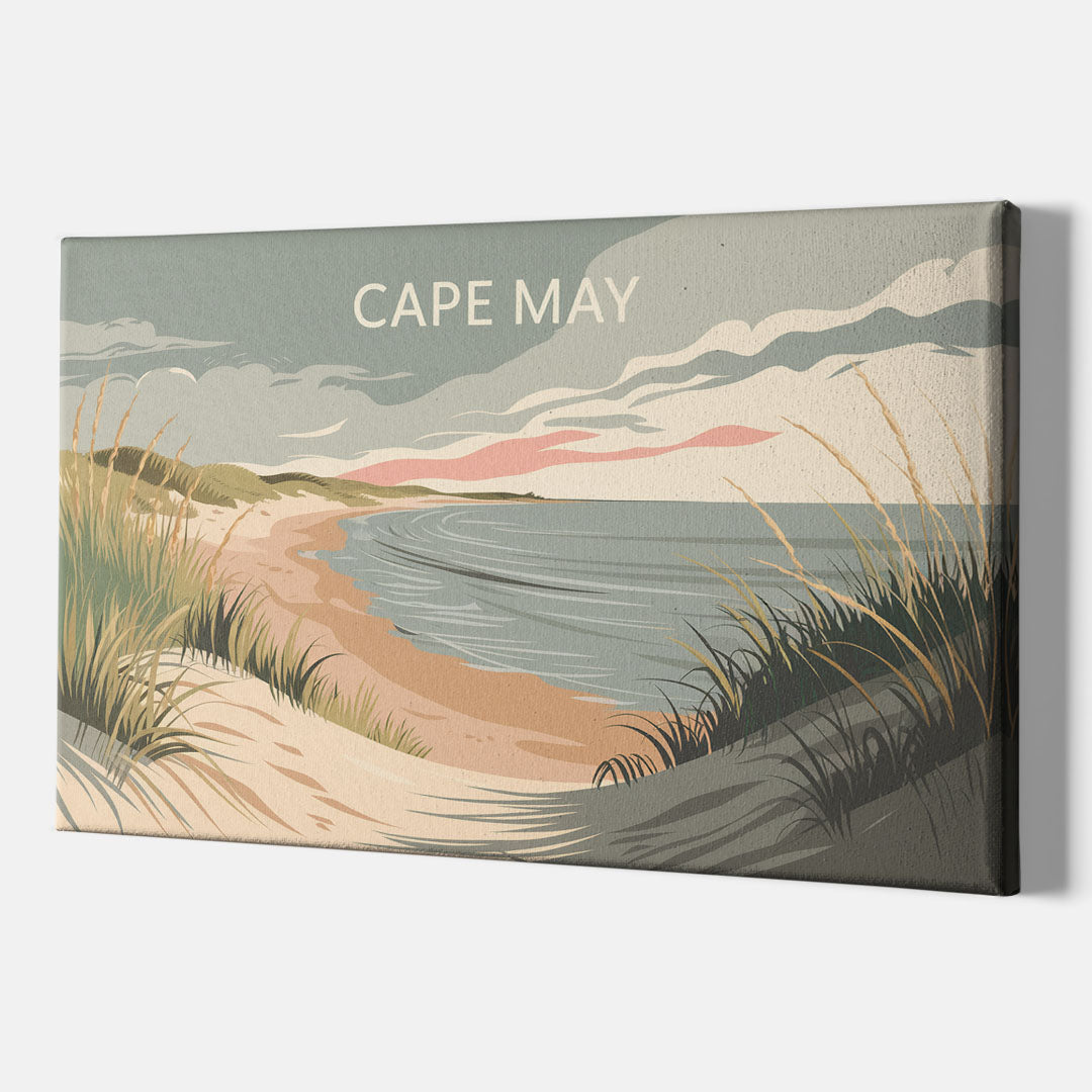 Cape May Ocean Breeze - Canvas Wall Art Indoor