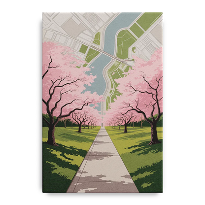 High Park Cherry Blossoms - Canvas Wall Art