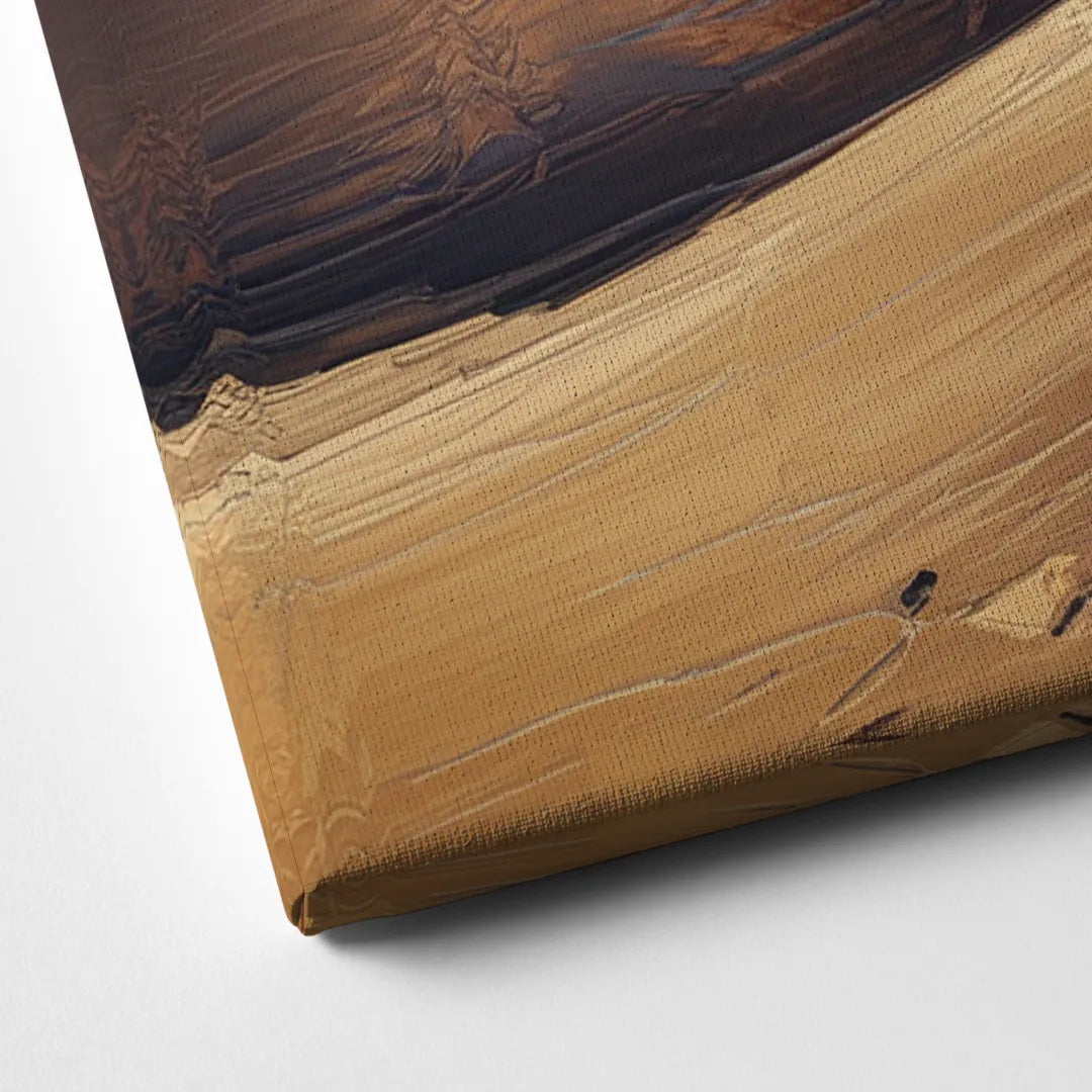 Traverse City Sleeping Bear Dunes Canvas Close Up
