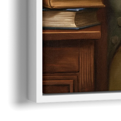 Franklin Cultural Heritage - Close-Up White Frame Canvas