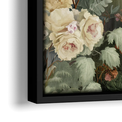 Birmingham Botanical Gardens - Close-Up Black Frame Canvas