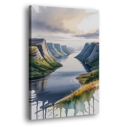 Gros Morne Fjords - Canvas Print Art Sides