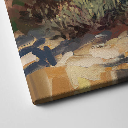 Scottsdale Cactus Bloom Canvas Close Up